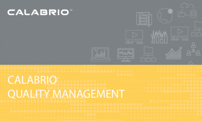 Learn how Calabrio Quality Management simplifies capturing the full agent and customer experience in your contact centre.