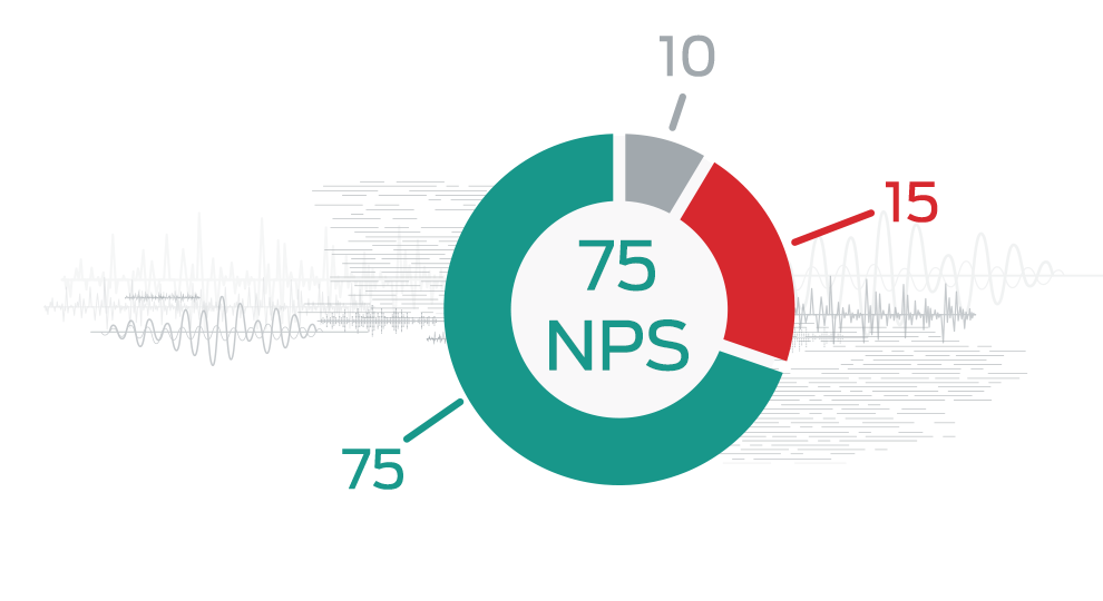 Analytics NPS score vector