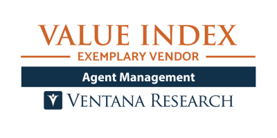 Image saying "Value Index Exemplary Vendor: Agent Management" from Ventana Research