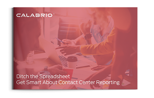 Cover of Ditch the Spreadsheet: Get Smart about Contact Center Reporting