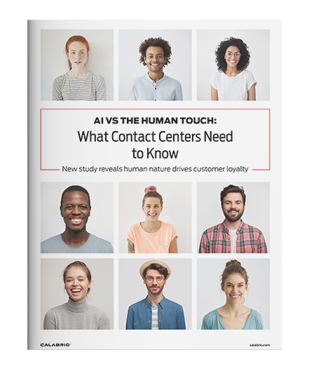 Download: AI vs. The Human Touch: What Contact Centers Need to Know