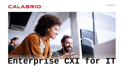 Text on image saying Enterprise CXI for IT