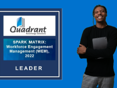Learn how Calabrio was named a Leader in 2022 WEM SPARK Matrix from Quadrant Knowledge Solutions.