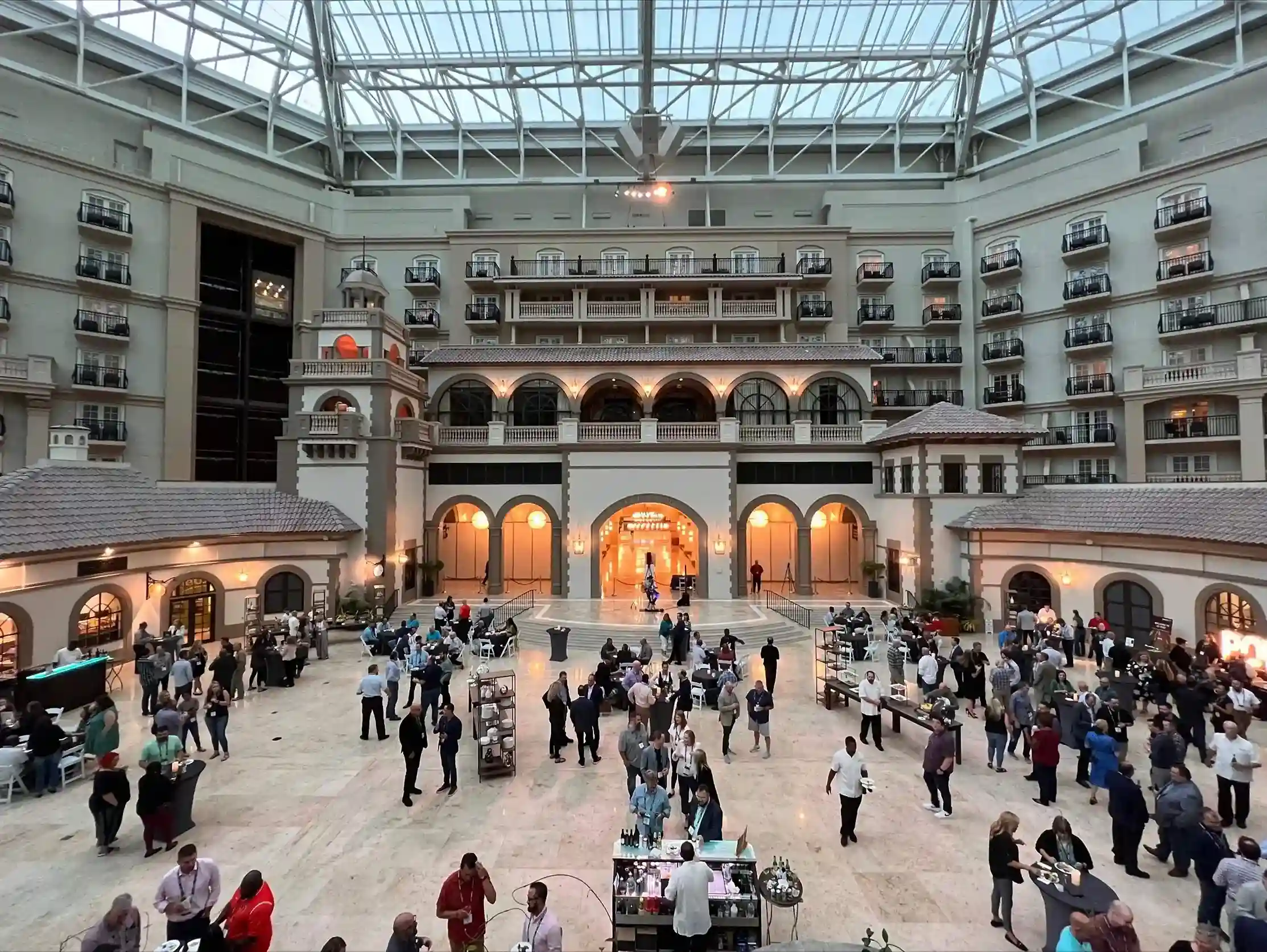 Willkommensempfang für Calabrio Customer Connect 2022