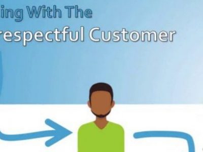 Of all the customers you help, a disrespectful customer can be the most upsetting. Find out how to deal with them effectively.